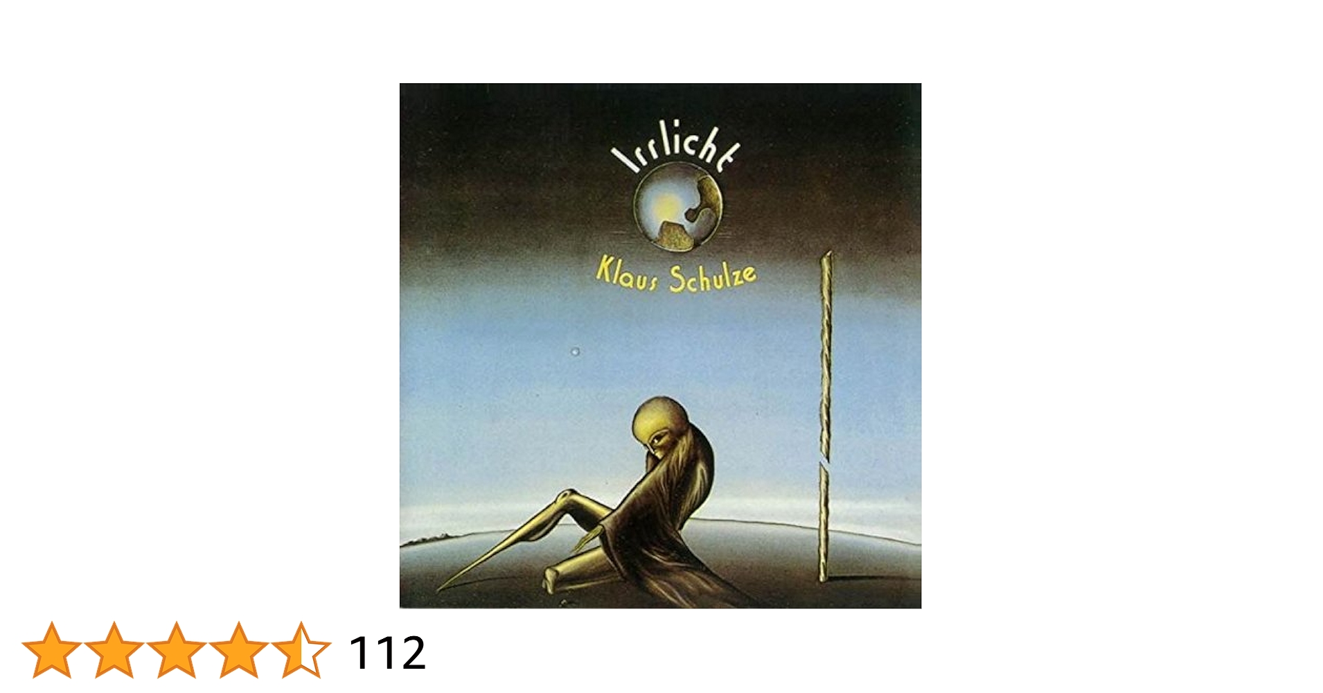 Klaus Schulze – Irrlicht アナログレコード LP Klaus Schulze – Irrlicht – Cassette (Album, Reissue), 1990